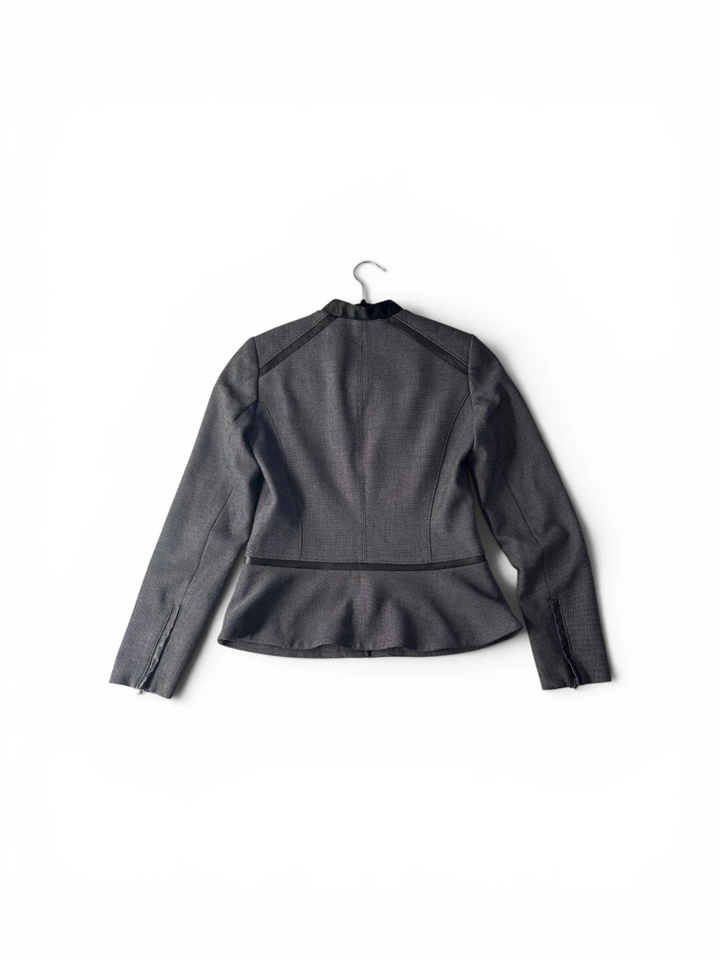 White House Black Market Professional Zip Jacket – Gray – Size 0