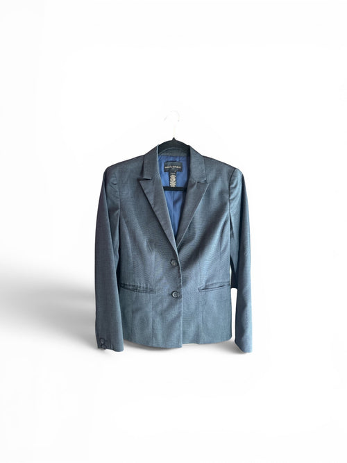 Banana Republic Stretch Tailored Blazer – Dark Blue – Size 4