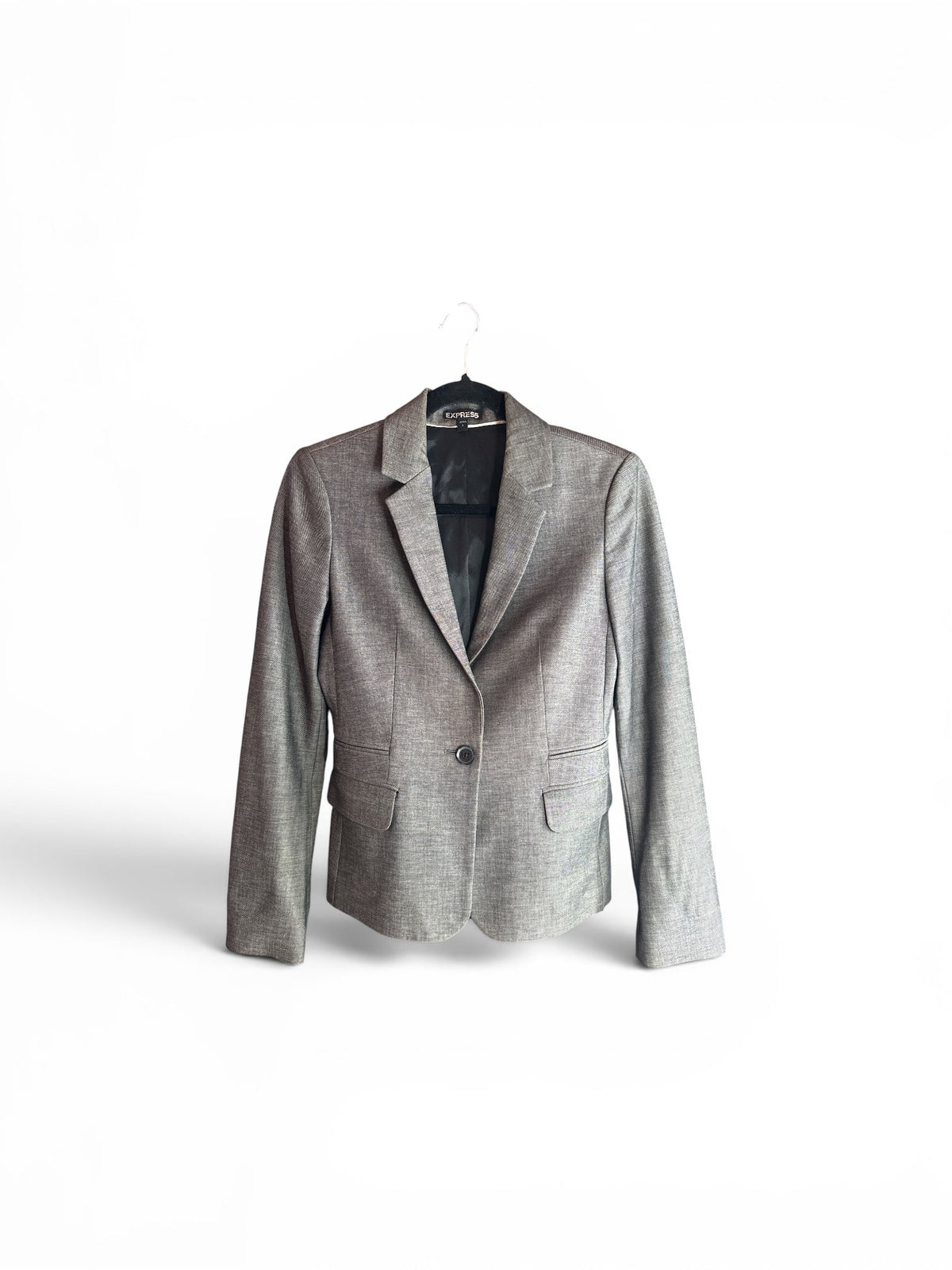 Express Gray Tailored Blazer – Size 2