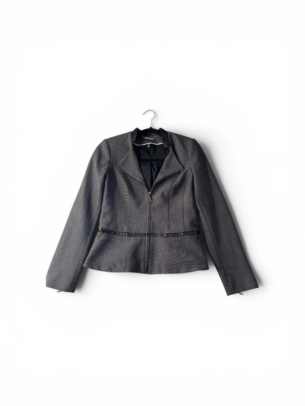 White House Black Market Professional Zip Jacket – Gray – Size 0